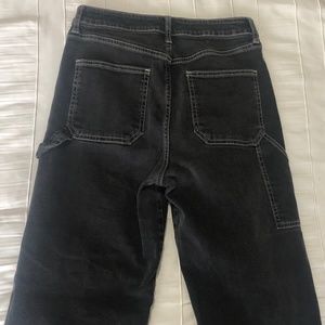 JBD Black Cargo Jeans